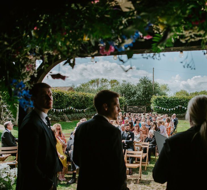 Outdoor Wedding Ceremony at Elmley Nature Reserve in Kent