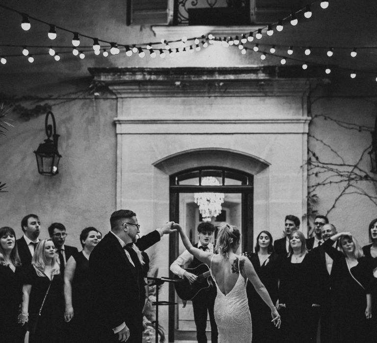 First Dance at the French Chateau