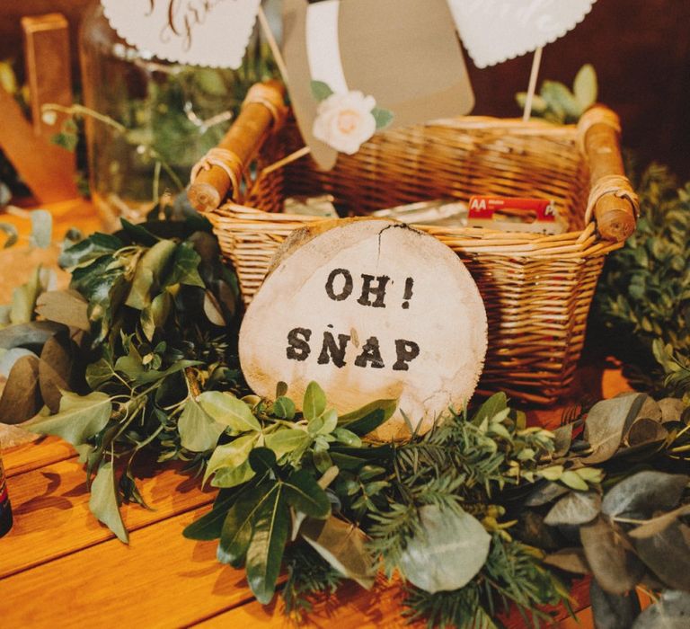 Rustic Wedding Photo Booth