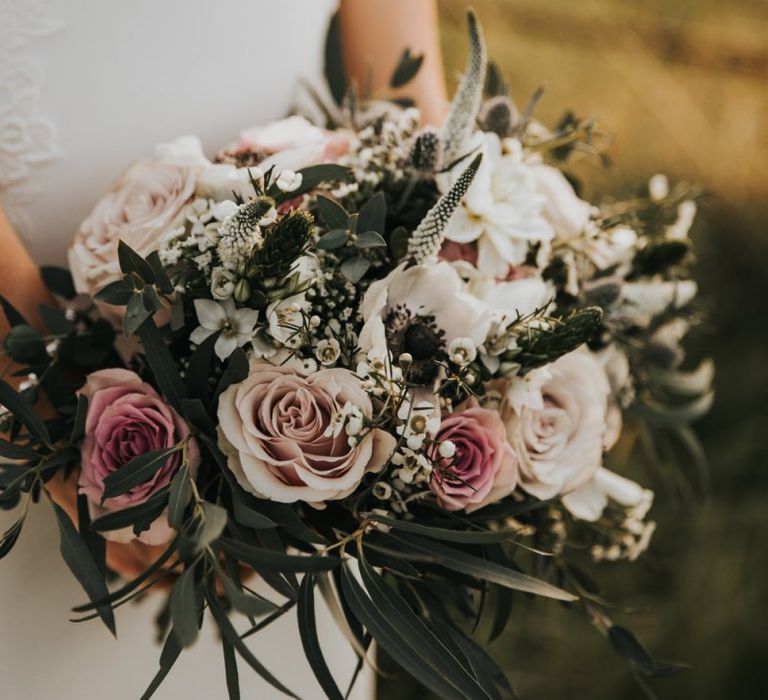 Blush wedding bouquet