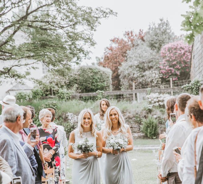 Bridesmaids Wedding Ceremony Entrance