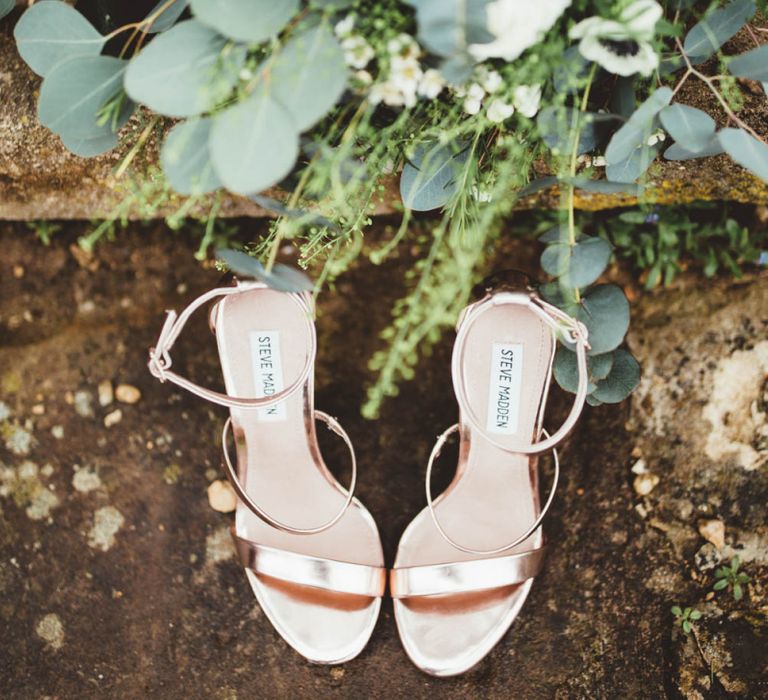 Gold Steve Madden Wedding Shoes