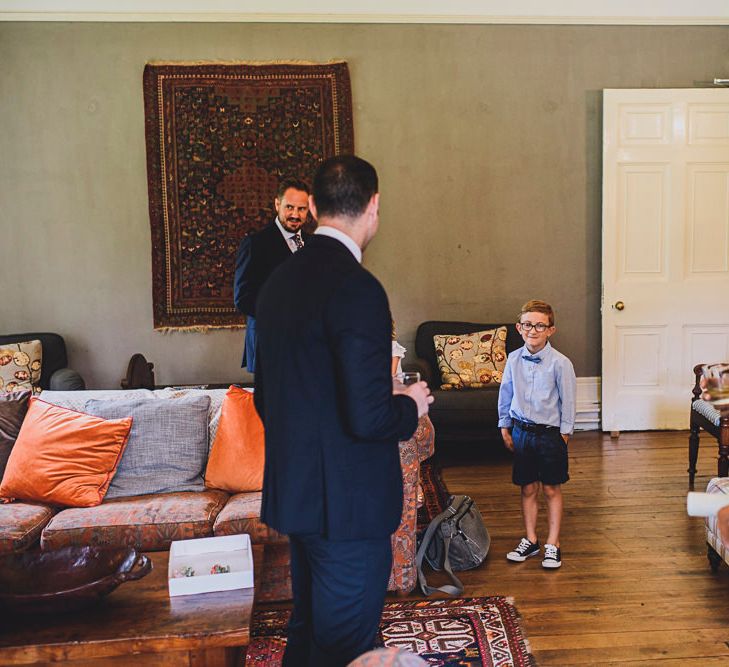 Wedding Morning | DIY Bright Family Wedding at Plas Glansevin in Carmarthenshire, Wales |  O&amp; C Photography