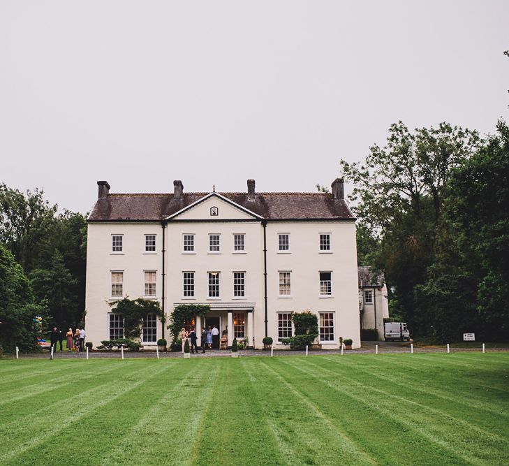 DIY Bright Family Wedding at Plas Glansevin in Carmarthenshire, Wales |  O&amp; C Photography