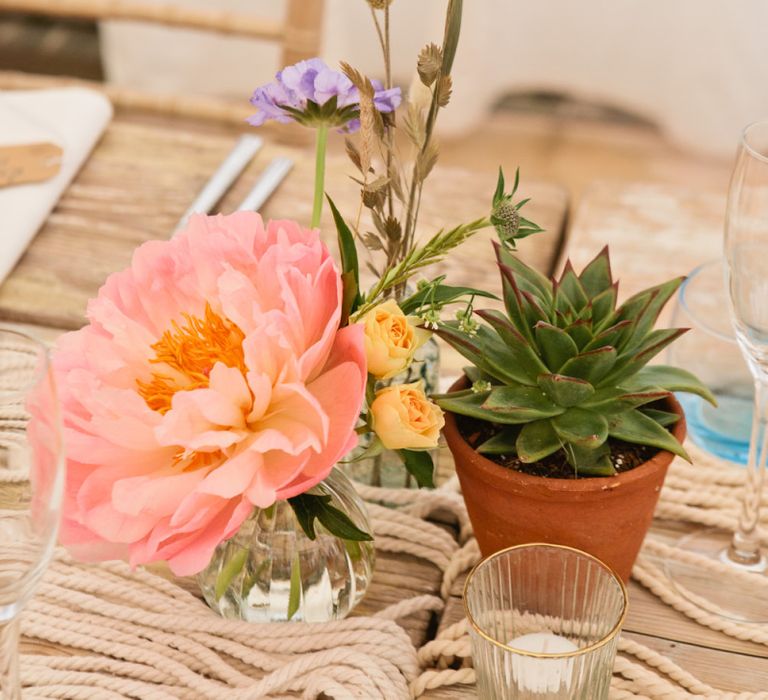 Plant Pot Table Decor