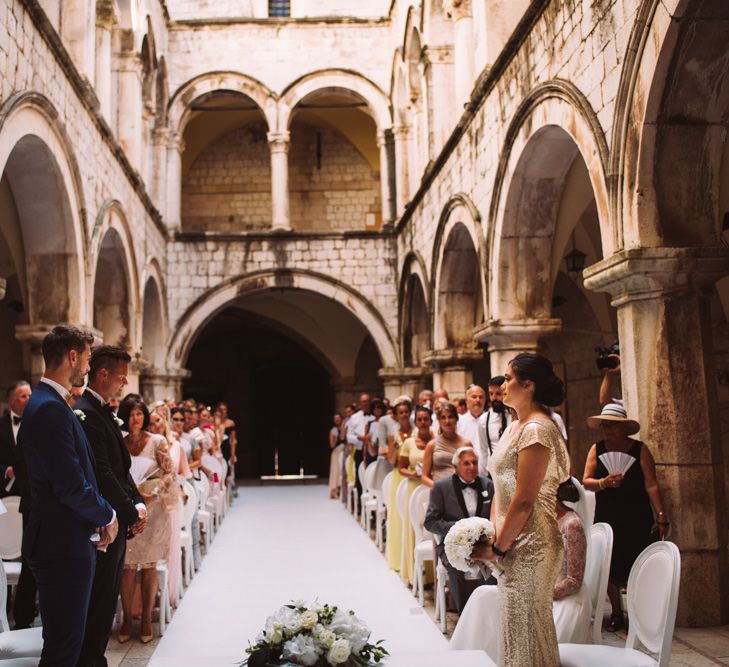 Wedding Ceremony at 16 Century Palace in Croatia