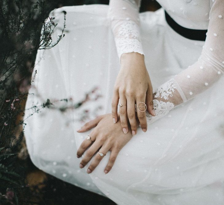 Wild Floral Installation Bridalwear From Sommera Espagne With Styling By Minnesota Garden And Images From La Hoja Perenne