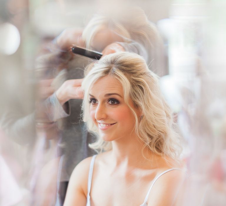 Romantic Blush Pink, Black Tie Wedding at Iscoyd Park, Shropshire | Alvina Valenta Bridal Gown | ASOS Bridesmaid Dresses | Jo Bradbury Fine Art Photography