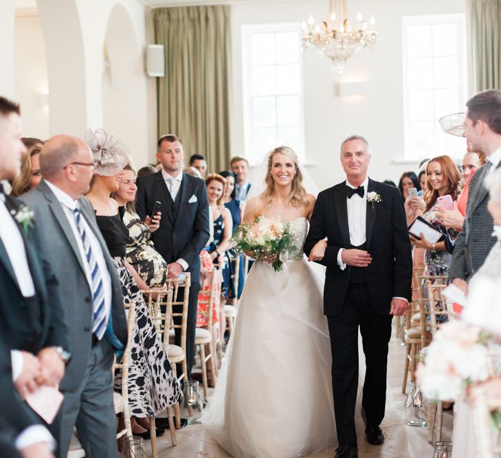 Romantic Blush Pink, Black Tie Wedding at Iscoyd Park, Shropshire | Alvina Valenta Bridal Gown | ASOS Bridesmaid Dresses | Jo Bradbury Fine Art Photography