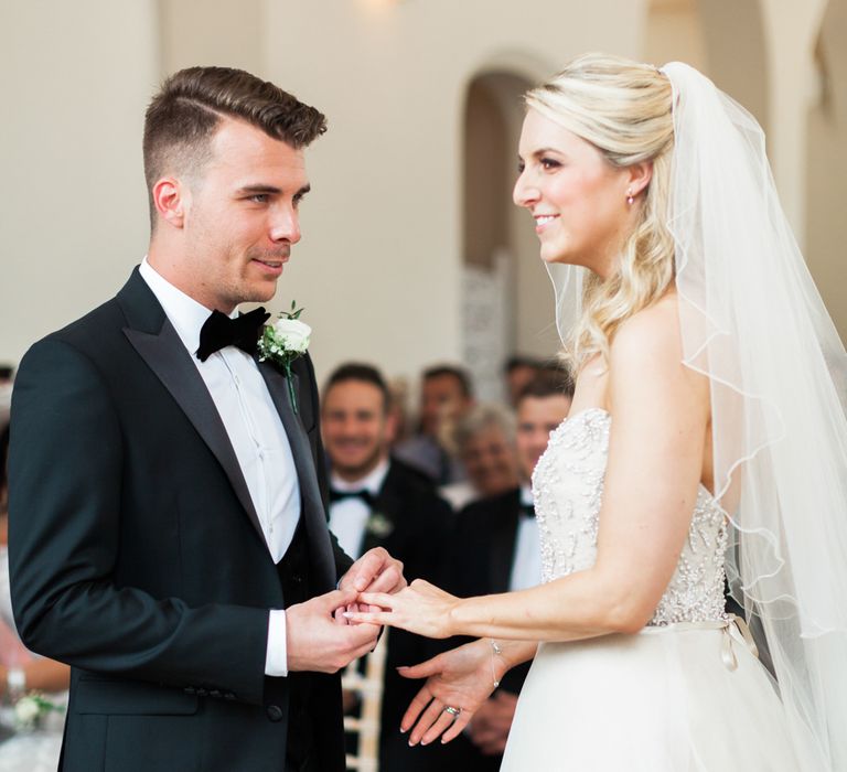 Romantic Blush Pink, Black Tie Wedding at Iscoyd Park, Shropshire | Alvina Valenta Bridal Gown | ASOS Bridesmaid Dresses | Jo Bradbury Fine Art Photography