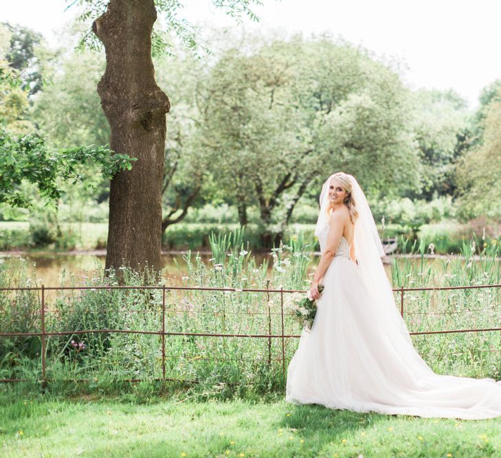 Romantic Blush Pink, Black Tie Wedding at Iscoyd Park, Shropshire | Alvina Valenta Bridal Gown | ASOS Bridesmaid Dresses | Jo Bradbury Fine Art Photography