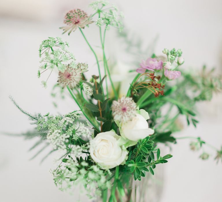 Romantic Blush Pink, Black Tie Wedding at Iscoyd Park, Shropshire | Alvina Valenta Bridal Gown | ASOS Bridesmaid Dresses | Jo Bradbury Fine Art Photography