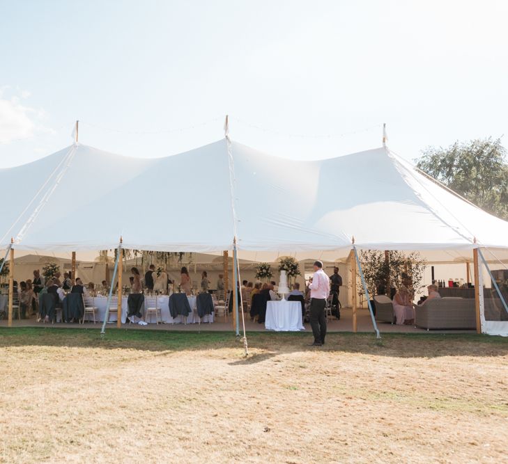 English Country Garden Sperry Tent Marquee Reception