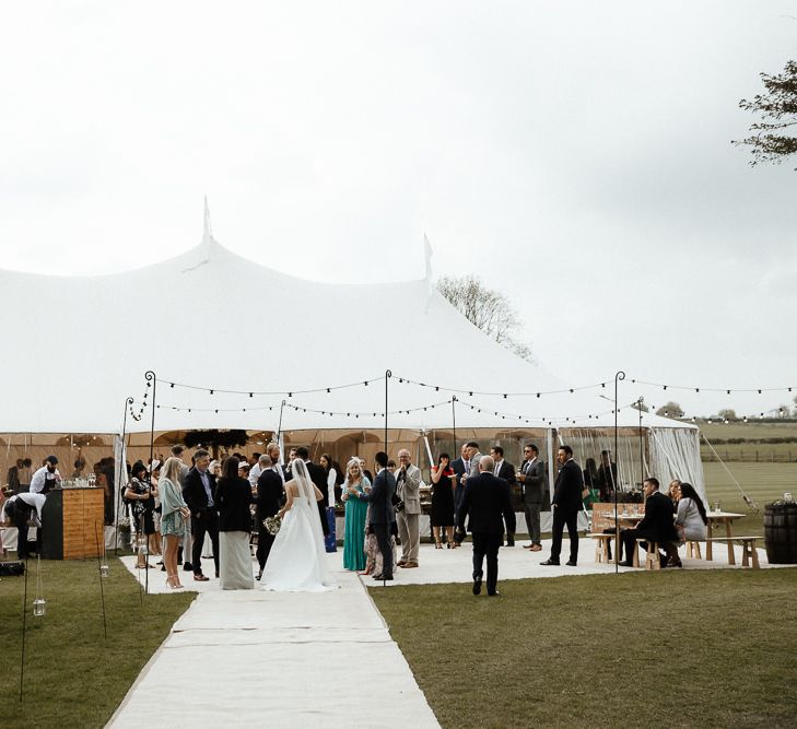 PapaKata Sperry Tent For Wedding Reception