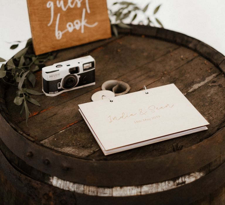 Alternative Guestbook Ideas With Disposable Camera