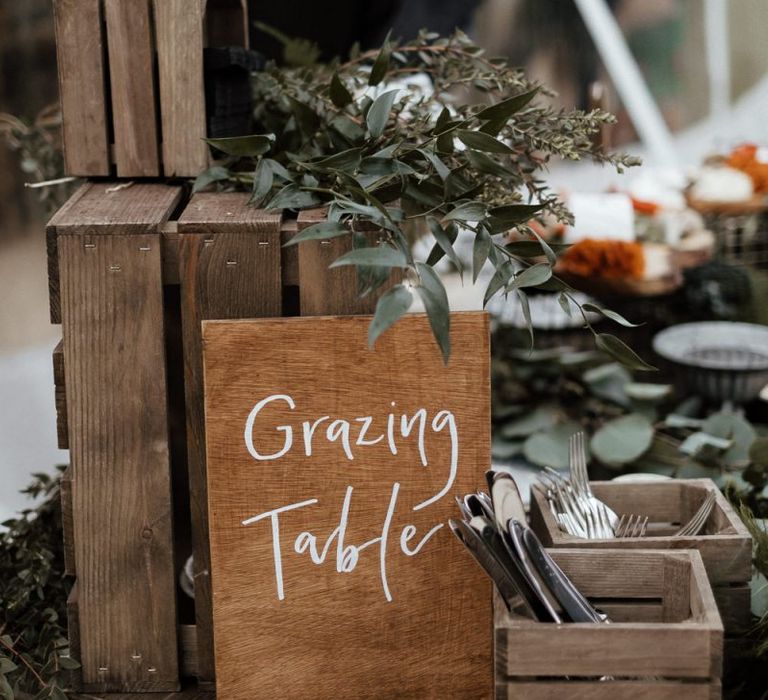 Grazing Table Wooden Sign