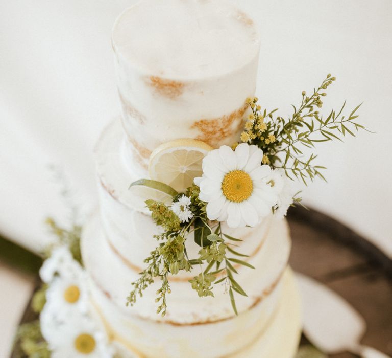 Wedding Cake Flower Detail