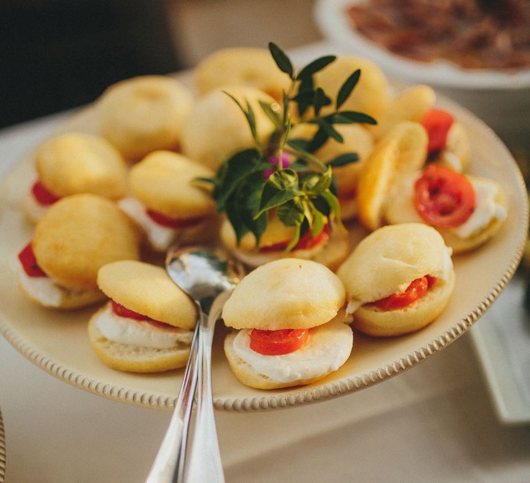 Wedding Catering | Brightly Coloured Destination Wedding at Masseria Potenti Wedding Venue, Puglia, South Italy | Petar Jurica Photography | Marco Odorino Film