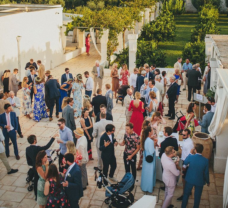 Brightly Coloured Destination Wedding at Masseria Potenti Wedding Venue, Puglia, South Italy | Petar Jurica Photography | Marco Odorino Film