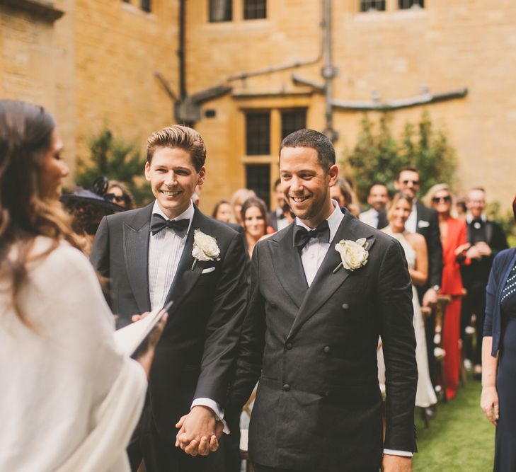 Same Sex Outdoor Wedding at Worcestershire Wedding Venue Foxhill Manor