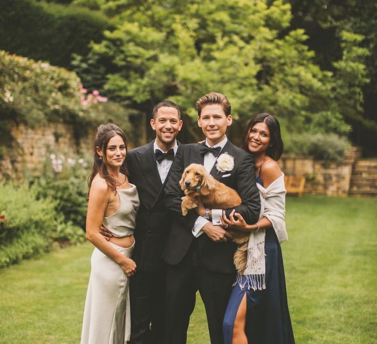 Wedding Party in Black Tie Attire