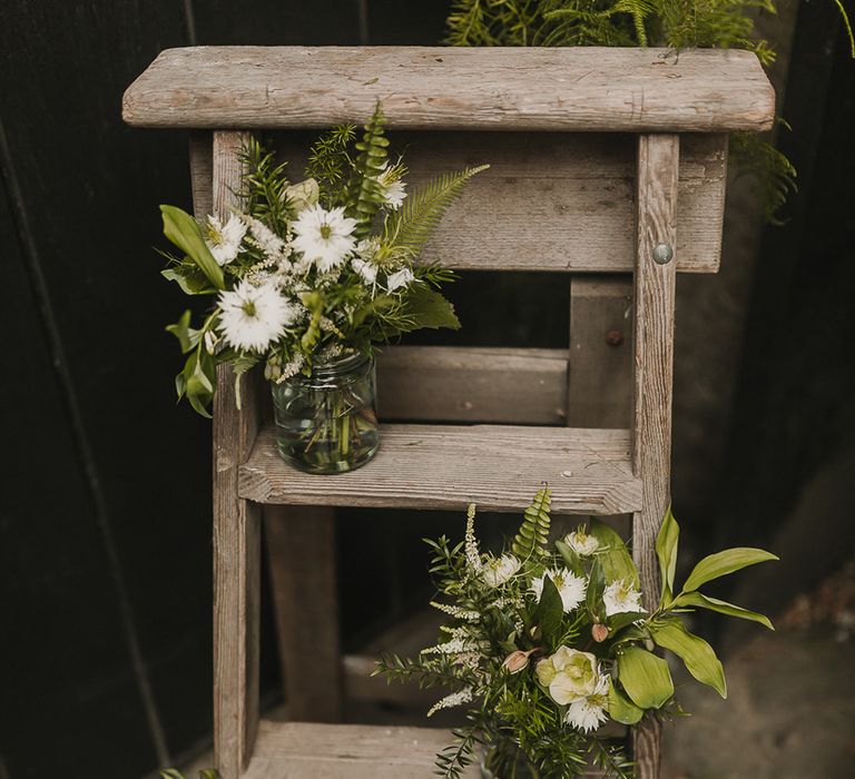 Foliage And Plant Filled Industrial Wedding At Gibson Mill And The Arches Dean Clough Yorkshire With Images From Lianne Gray Photography