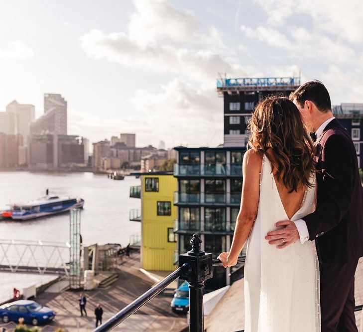 Trinity Buoy Wharf dry hire wedding venue with views over London