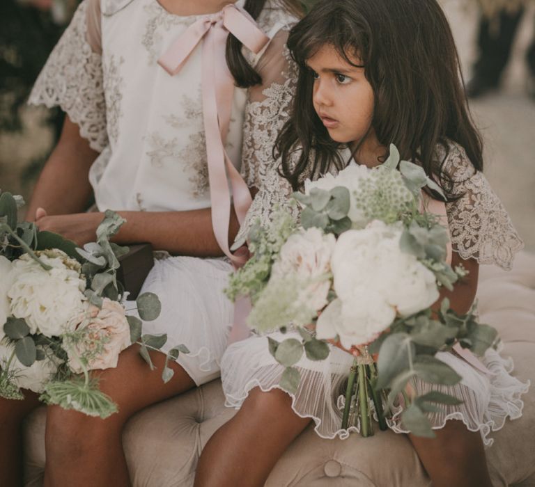 Adorable Little Flower Girls