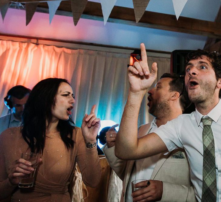 Wedding Guests Dancing