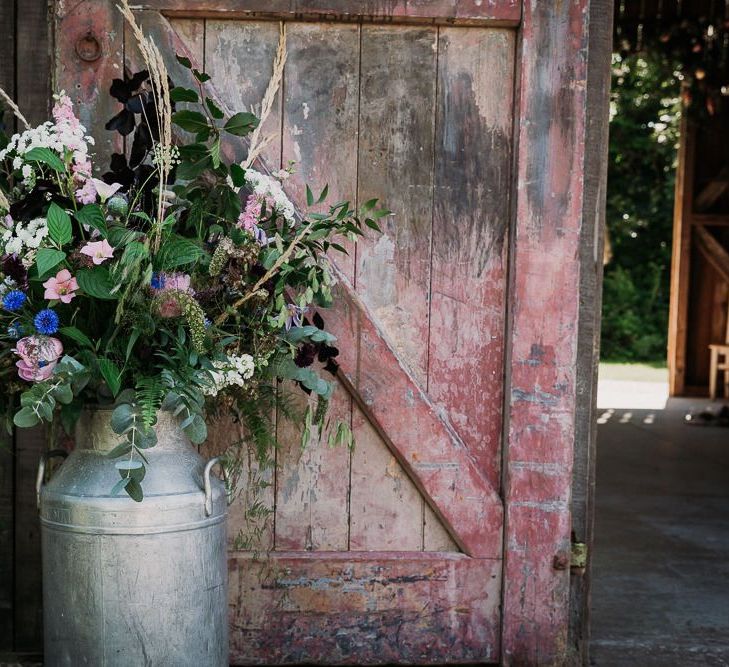 Wild Wedding Flowers For Rustic Wedding