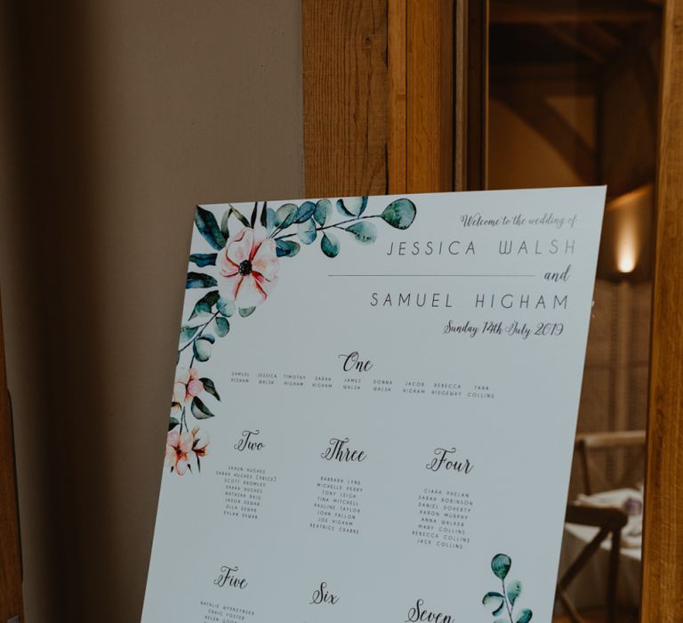 Wedding Table Plan