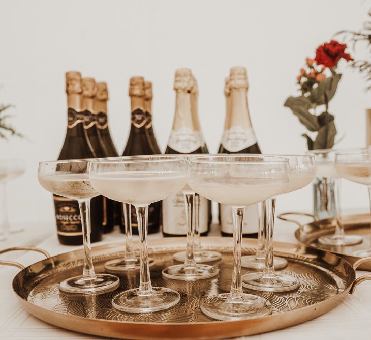 Elderflower Champagne wedding drinks