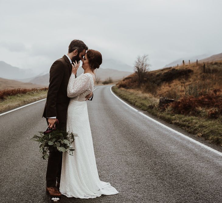 Snowdonia wedding with stunning scenery