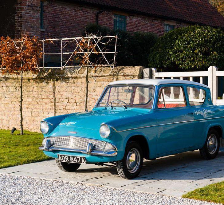 Ford Anglia Harry Potter Wedding Car