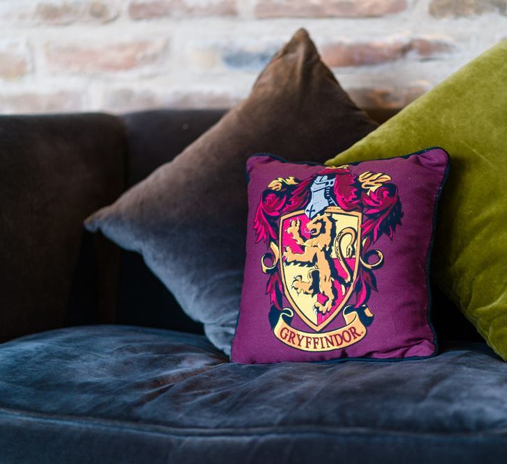 Gryffindor Harry Potter Wedding Cushion