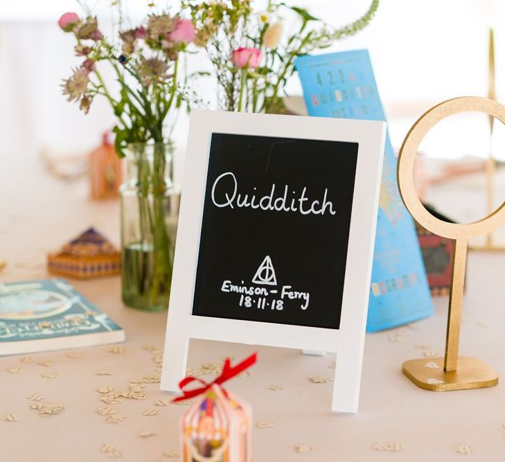 Quidditch Harry Potter Wedding Decor