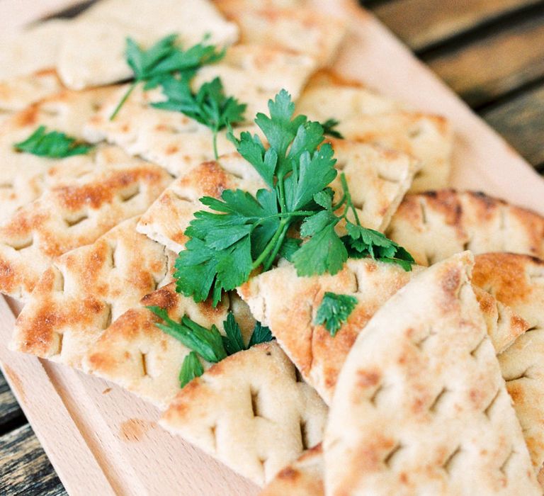 Breads Wedding Catering | Pastel Blue &amp; Green, Romantic, Destination Wedding at Corfu Luxury Villas, Planned by Rosmarin Weddings &amp; Events | Mikhail Balygin Fine Art Wedding Photographer