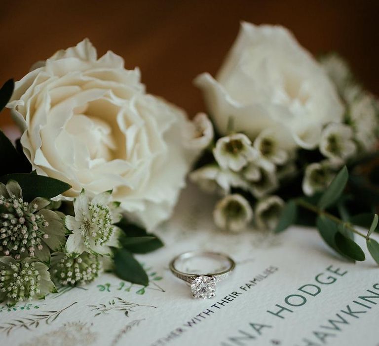 Juliet Cap Veil For A Wildflower Filled Wedding At Chenies Manor // Bride In Apache By Jenny Packham // Image By Eneka Stewart Photography