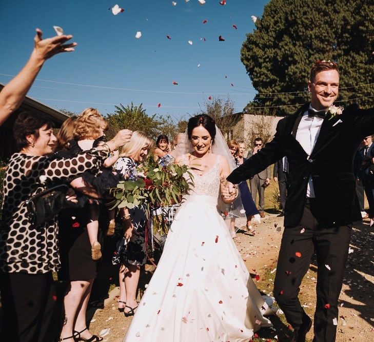 Confetti Exit At Haycroft Farm