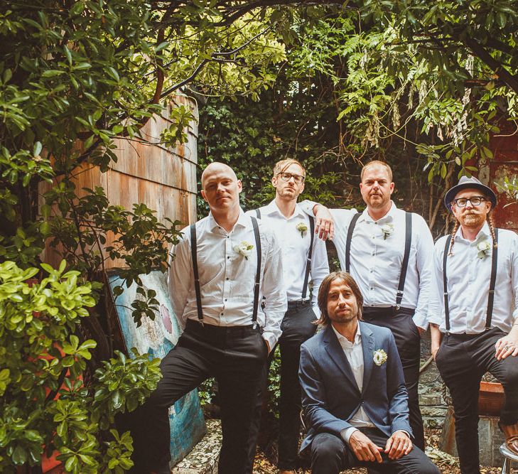 Relaxed Groomsmen Wedding Attire