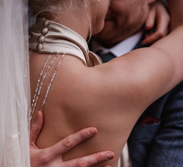 London Fields Brewery Wedding With Bride In Bespoke Dress By Katrine Mikklesen And Images From Taylor Hughes Photography