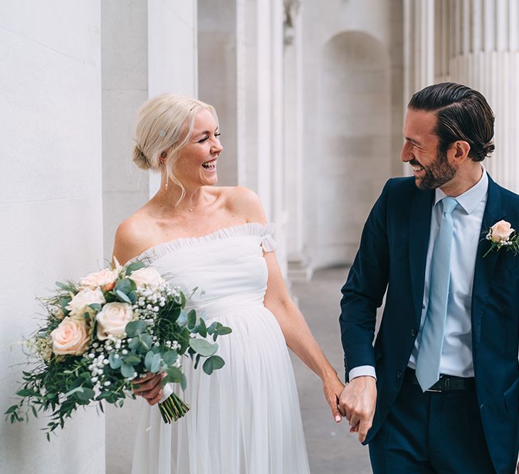 Lockdown wedding at Old Marylebone Town Hall