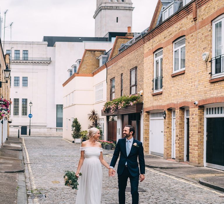 Intimate London elopement