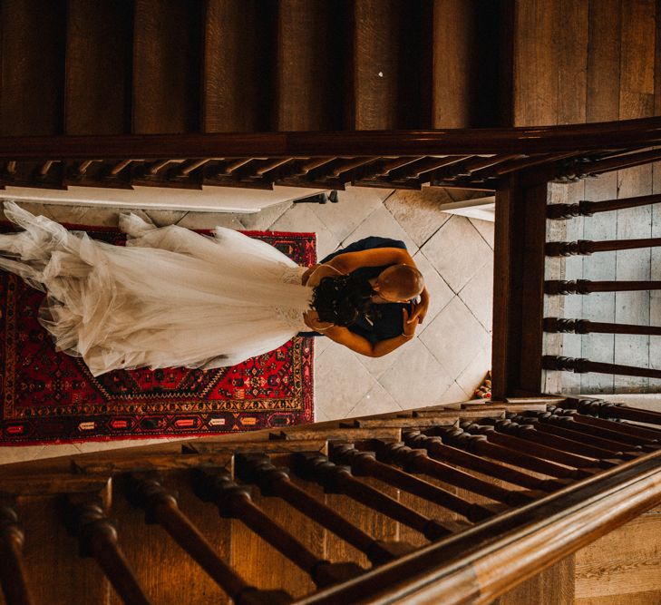 Glamorous Iscoyd Park Wedding With Burgundy, Navy And Ivory Colour Scheme With Artistic And Alternative Images From Carla Blain Photography