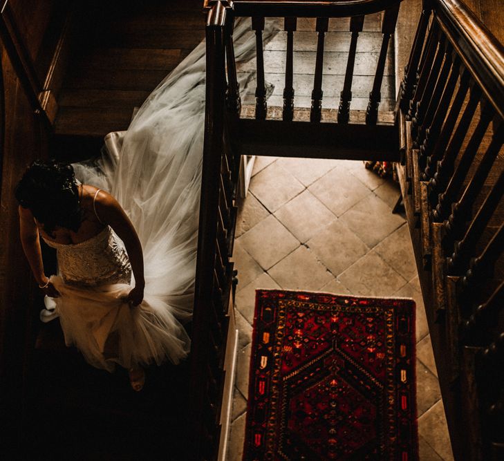 Glamorous Iscoyd Park Wedding With Burgundy, Navy And Ivory Colour Scheme With Artistic And Alternative Images From Carla Blain Photography