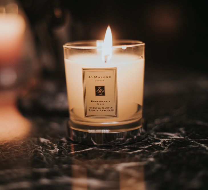 Jo Malone Candles Burn During Reception