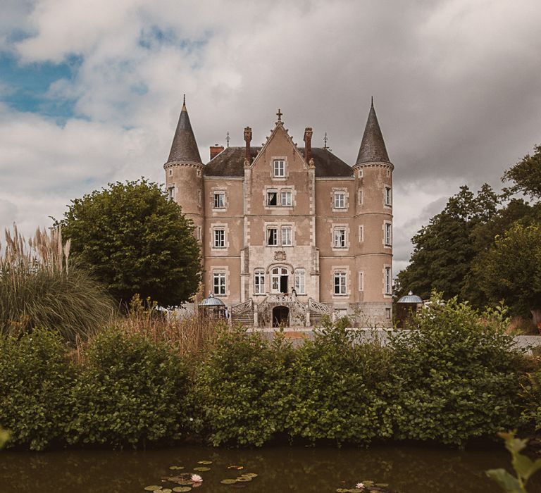 French Chateau de la Motte Husson Wedding Venue