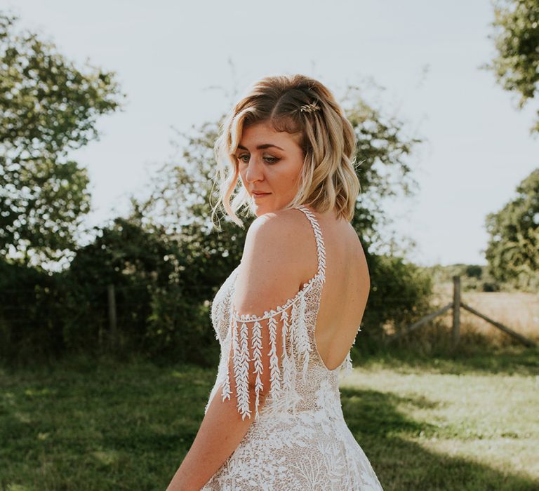 Grace Loves Lace low back wedding dress