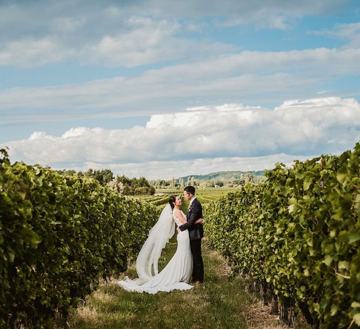 Wedding in French vineyards