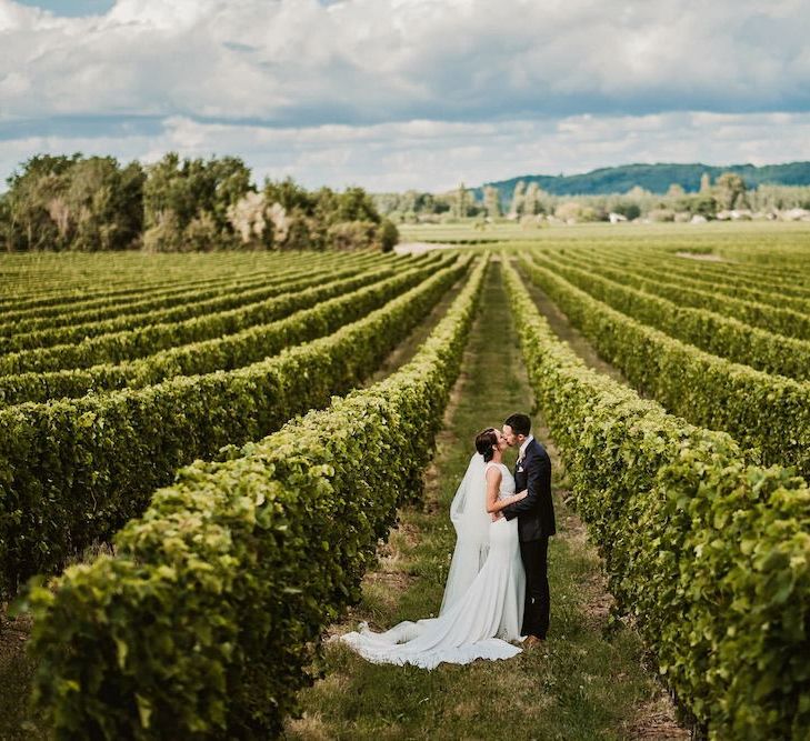 Vineyard wedding venue in France